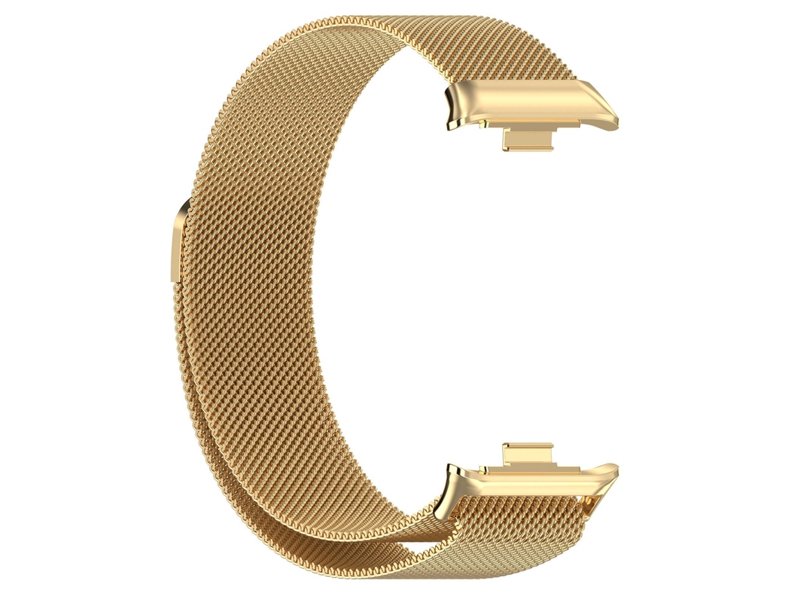 Pulseira De Aço Inoxidável Milanesa Compatível Para Xiaomi Bracelet 9/8 Pro E Redmi Watch 4 Pulseira