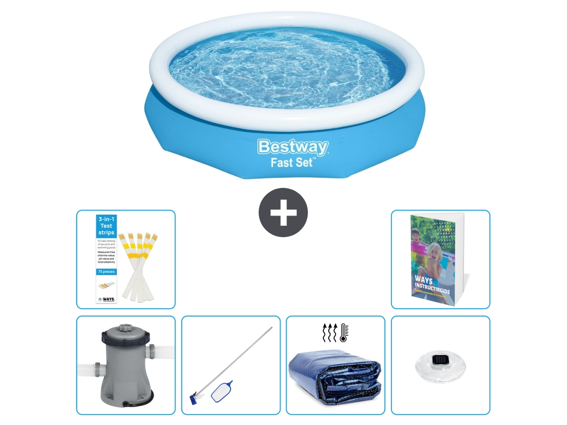 Bestway Piscina Bestway Fast Set Redonda - 305x66 Cm - 7-peças S305