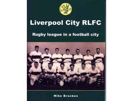 Livro liverpool city rlfc de mike brocken (inglês)