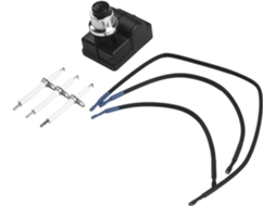 Interruptor De Ignição 4 Em 1 Da Grill, Kit De Eletrodo Com Botão De Pressão E 3 Fios