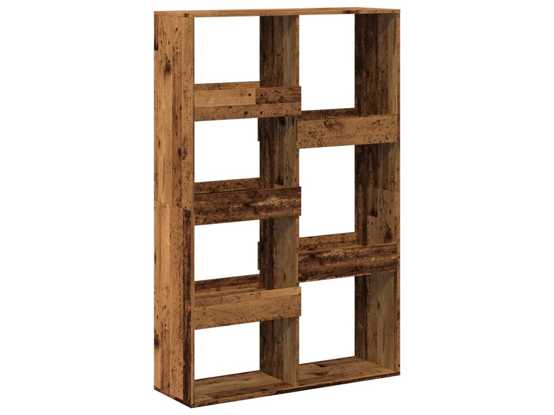 Bookcase, Bookcases Vidaxl Marrom Madeira Processada (n/a)