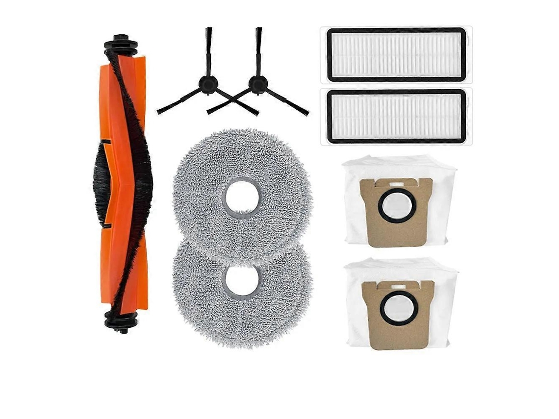 Acessórios Para Aspiradores Robô Bot L20 Ultra / L30 Ultra / X20 Pro: Escova Lateral Principal, Filtro, Pano De Limpeza, Saco De Pó._ptg