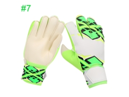 Luvas De Goleiro Profissional Com Proteção De Dedos Pu Verde Para Adolescentes E Adultos Tamanho 7