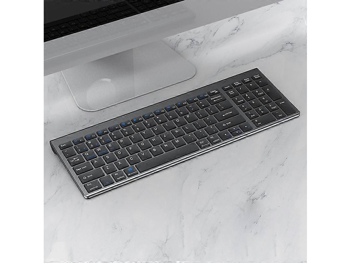 109 Teclado Bluetooth Sem Fio de Três Modos TAISHENGDA