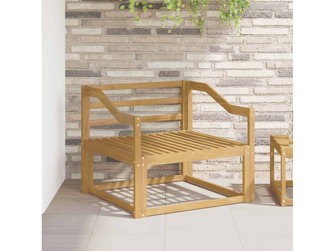 Vidaxl Módulo De Braços 2 Pcs Branco 79 X 4 X 73 Cm