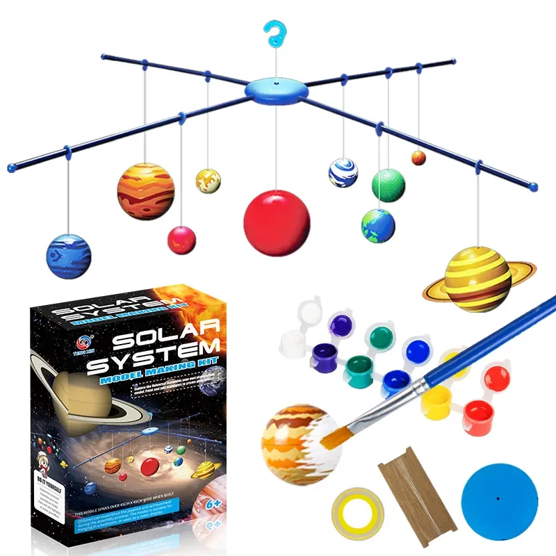 Conjunto De Modelo Do Sistema Solar Com Projetor De Planetas