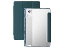Capa Protetora Halinuia Para Lenovo Tab M11 /xiaoxin Pad 11 2024 Estojo De Couro Acrílico Transparente 3 Dobras