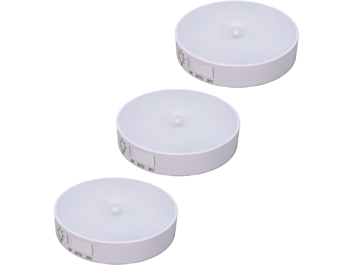 Luminária Noturna Com Sensor De Movimento , Led, Controle Por Toque E
