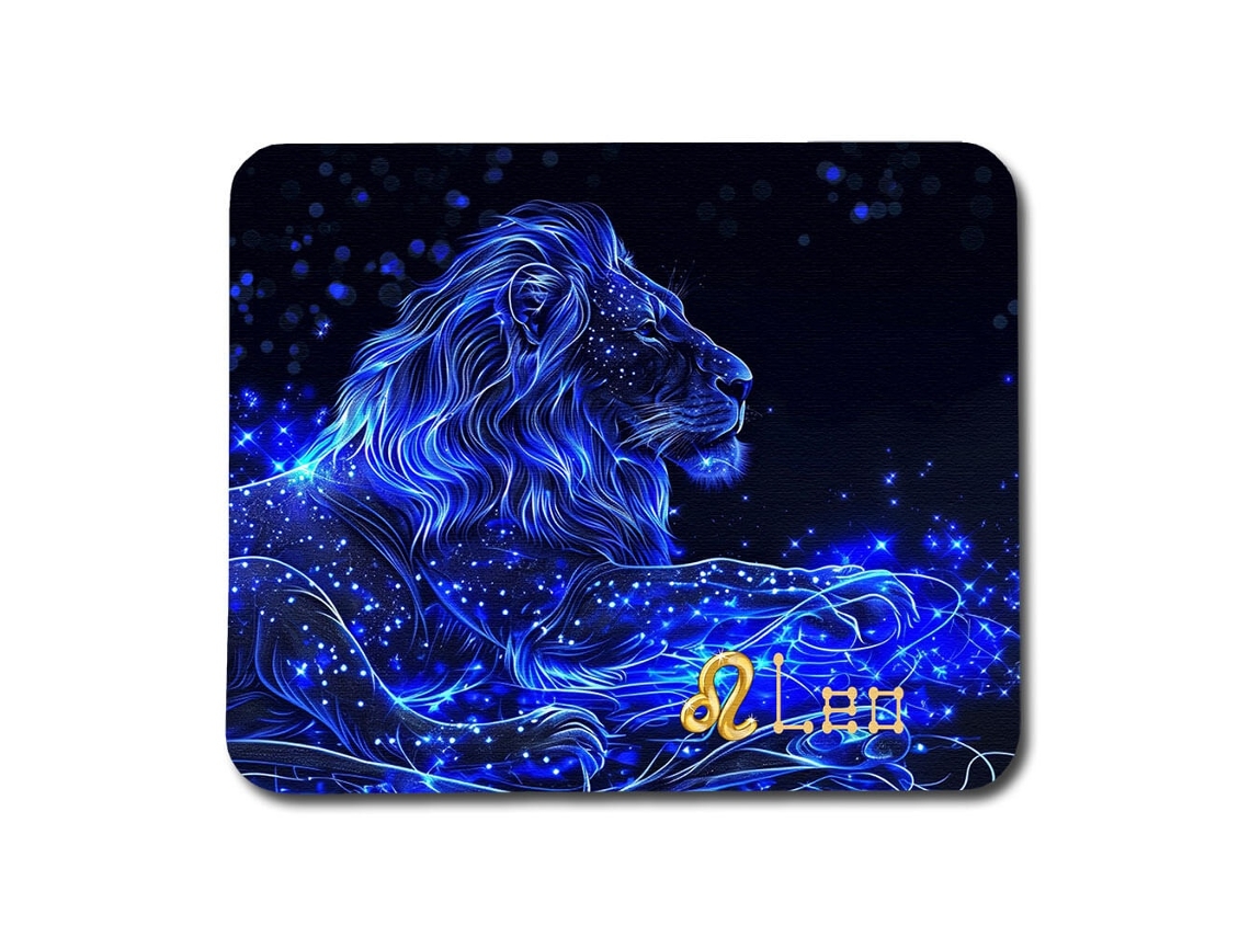 Mouse Pad Com O Signo De Leão