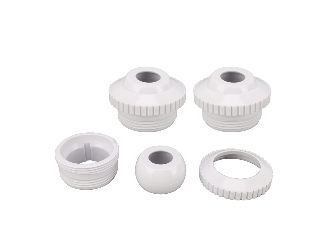 Acessório De Entrada De Olho Direcional De Fluxo Sp1419d Para Piscina Em Plástico 3 Peças