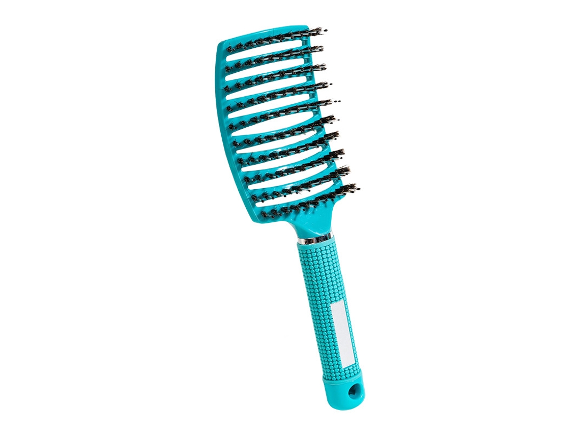 (azul Claro) Pacote Com 1 Pente Massageador Mágico Para Couro Cabeludo Feminino