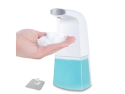 Distribuidor Automático De Sabonete Espuma, 300ml, Sensor Movimento Sem Toque, Montável Em Parede