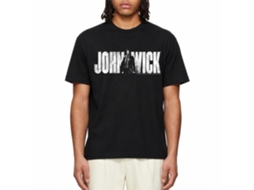 Rockinstone John Wick With Name Black Adult T-shirt Size:xl