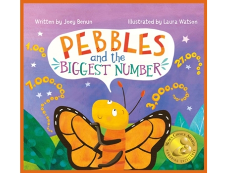 Livro Pebbles and the Biggest Number de Joey Benun (Inglês - Capa Dura)