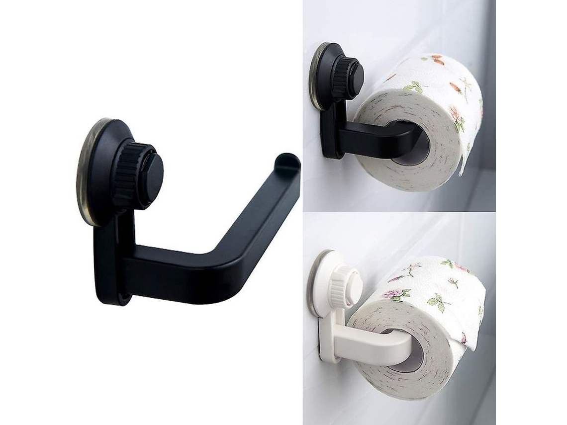 Porta Rollos De Baño Autoadhesivo Con Ventosa Para Baño Y Cocina Sin Taladrar