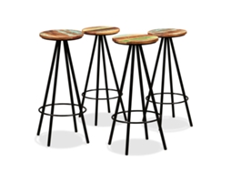 Bar Stool, Bar Stools Vidaxl Marrom Madeira (n/a)