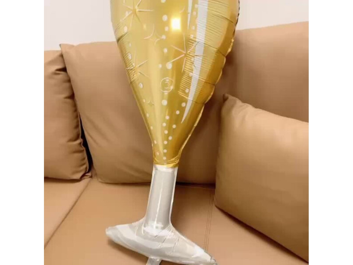 Balões De Vidro De Champanhe Foil Para Comemorações Vayotoy