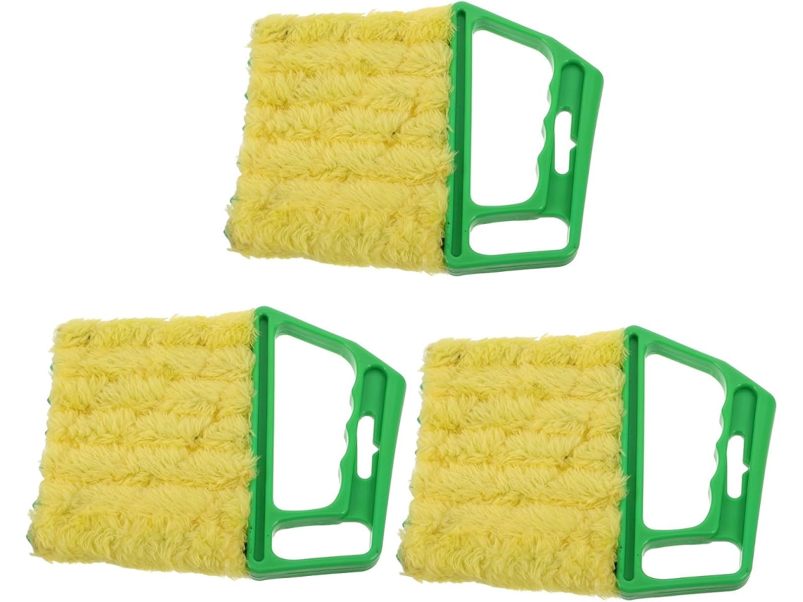 Escova De Limpeza Para Persianas E Ilhós Janelas Em Residências Autocaravanas, Multiusos, Laváveis, Verdes, Ideais Para