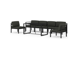 Garden Lounge Set, Garden Lounge Sets Vidaxl Antracite Alumínio (n/a)