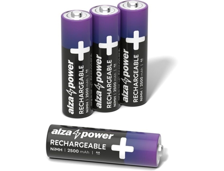 Recarregável Hr6 2500 Mah 4ks Alzapower (aa)