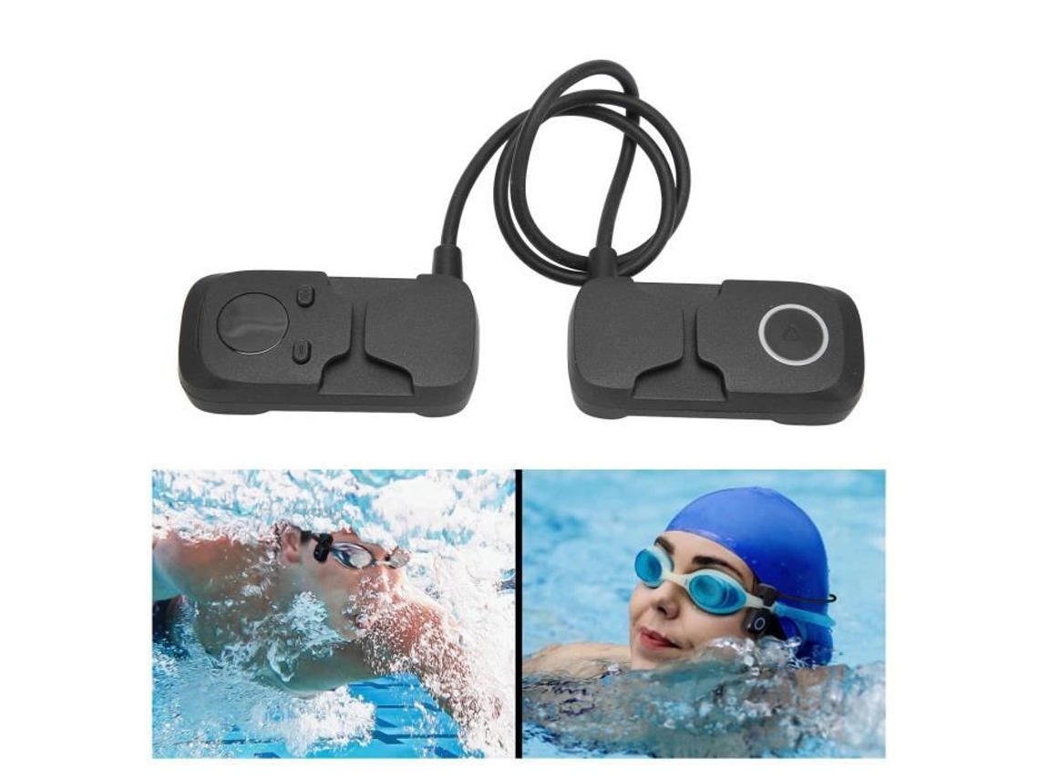 HURRISE Esportes Natação Fones de Ouvido Fio Natação Fones de Ouvido Fio de Condução Óssea Vídeo Walkman Fones de Ouvido