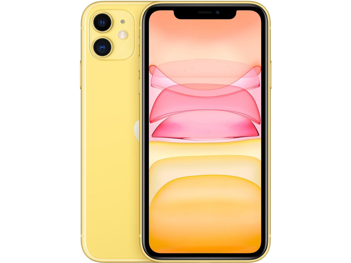 iPhone 11 APPLE (Recondicionado Marcas Mínimas - 128 GB - Amarelo)