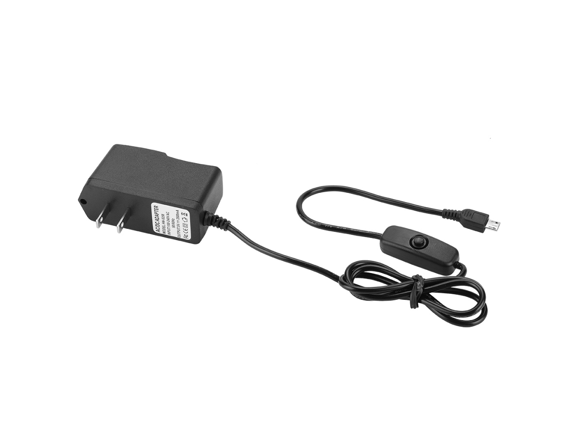 Carregador de Alimentação 5v 2.5a com Interruptor para Raspberry Pi