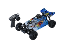 Azulvrx Rh1007b 1/10 2.4g 4wd Rc Carro 75km/h Duas Velocidades High Speed ​​motor.18 Camião Rtr MDUG