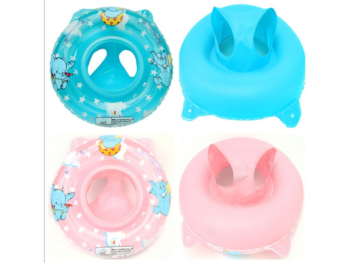 Cadeira Flutuante Inflável Baby Simring Azul -aquaforge