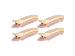2026 4 Clips para Cabelo Volumizing Profissionais para Elevar Raízes Instantaneamente para Mulheres e Meninas Rosa
