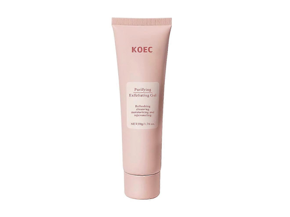 Gel Esfoliante Purificante Com Enzimas, Gel De Limpeza Profunda Que Remove Impurezas E Oleosidade, Limpador Facial Suave Para Uso Diário.