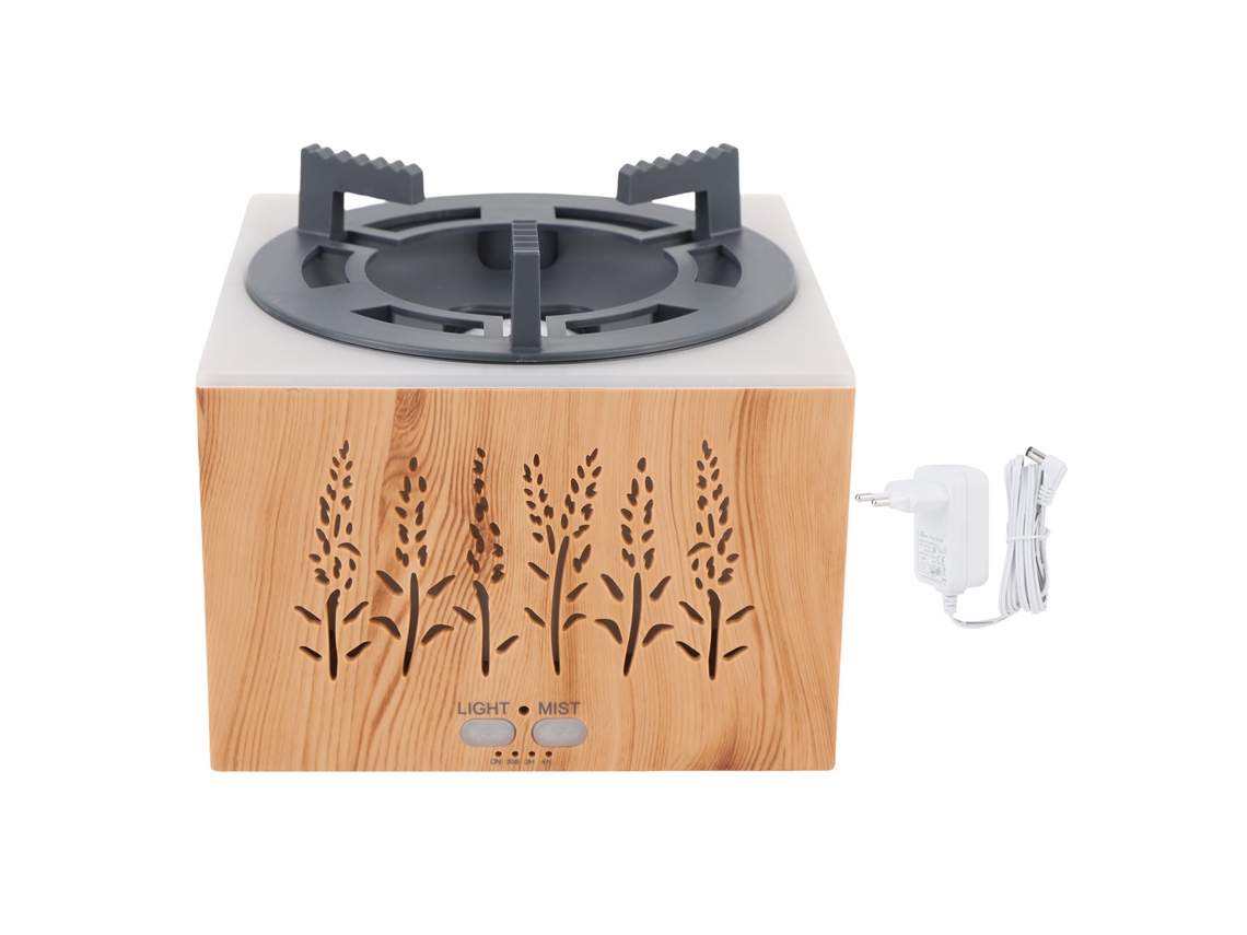 Laxiscreed Luz De Ambiente Com Chama, Umidificador E Aromaterapia Para Relaxamento