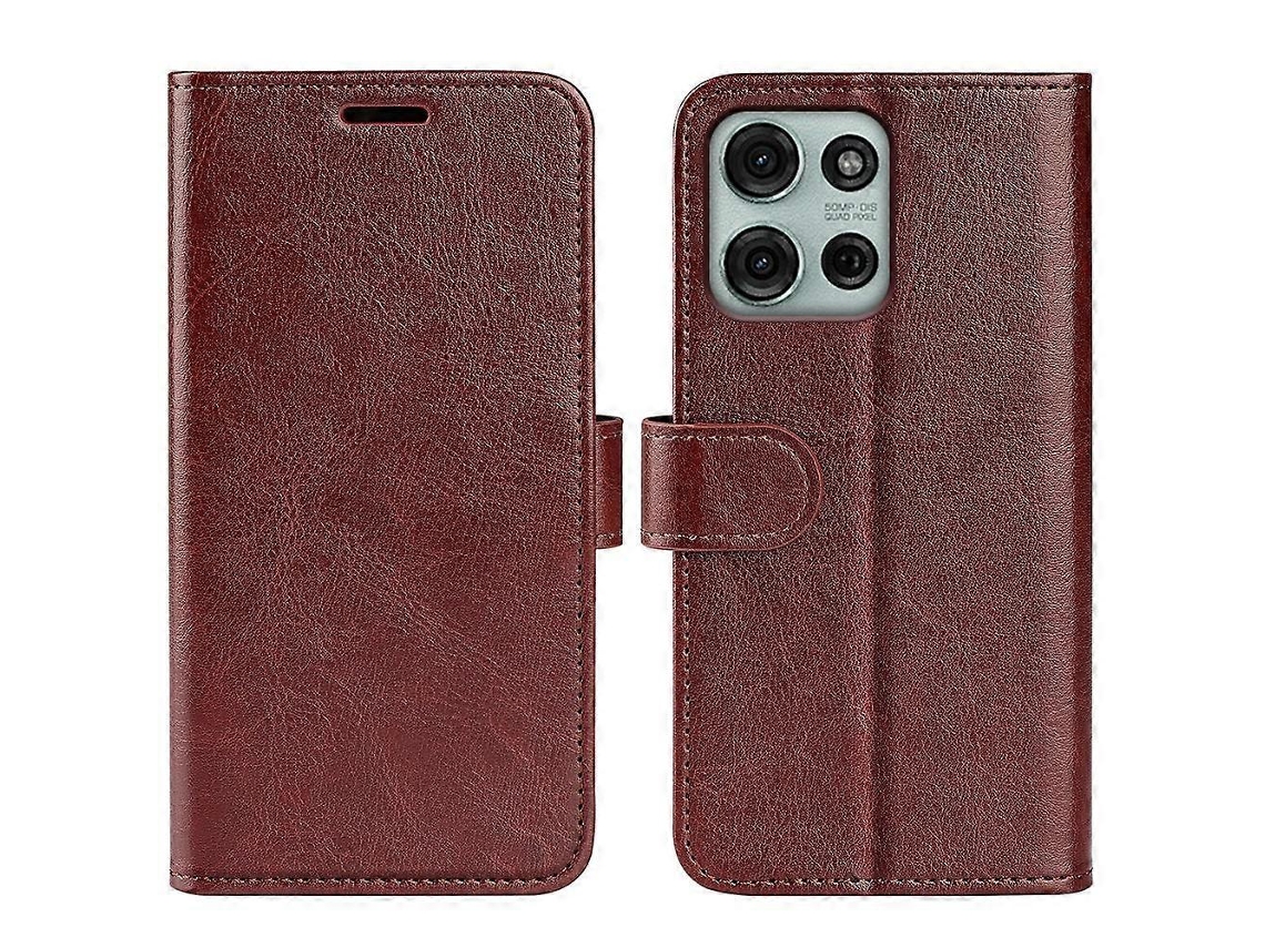 Capa De Celular De Couro Com Flip Horizontal Com Textura R64