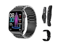 Monitor De Glicemia Saúde Smart Watch Ecg + Ppg Medição De Pressão Arterial Ip68 Esporte À Prova D'água Smartwatch Monitor De Frequência Cardíaca