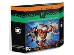 Pacote Premium Com 8 Cartas Colecionáveis ​​boosterbox Do Flash Da Dc Comics