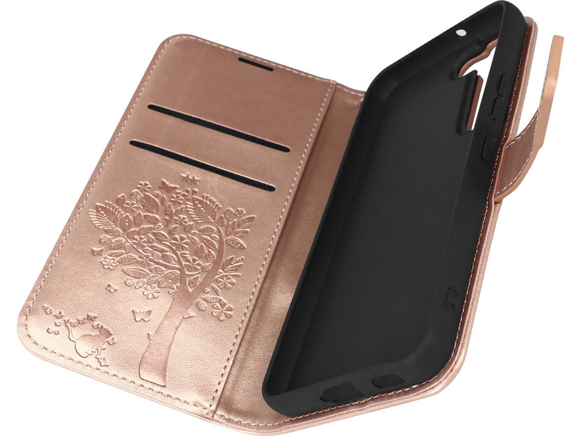 Capa Samsung Galaxy S22 FORCELL Livro Rosa