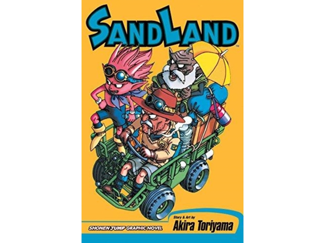 Livro Sand Land de Akira Toriyama (Inglês)