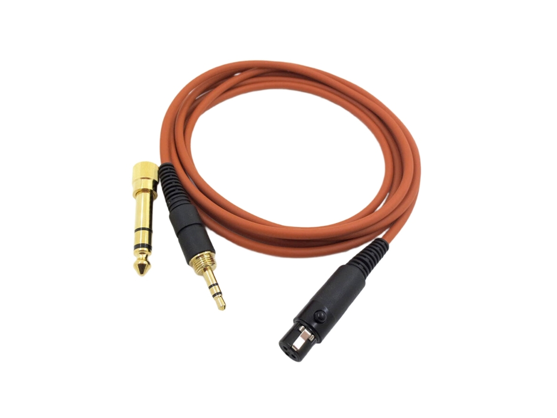 Cabo de Áudio Substituição Compatível com os Fones Ouvido Q701 K271 K702 K712 K171 K240s K371 Adaptador 6,3 Mm/1/4 Polegada. AQUAFORGE