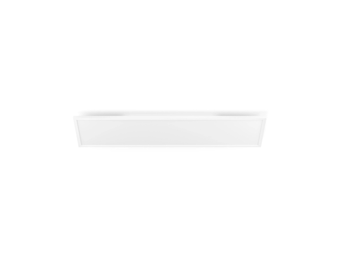 Painel Led 120X30 Cm White Ambiance 46.5W Retangular Philips Hue Aurelle Selecionável Quente-Neutro-Frio LEDKIA