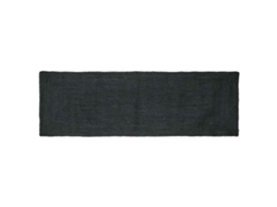 Vidaxl Tapetes De Área Retangular Cinzento-escuro 80 X 300 Cm Juta