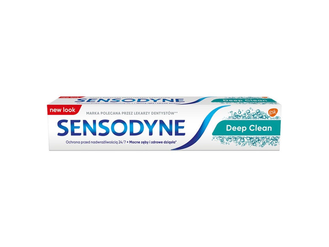 Advanced Deep Cleaning Fluoride Toothpaste, 75ml Sensodyne