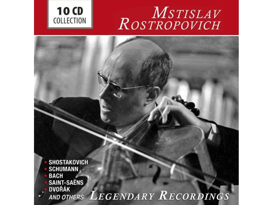 CD Mstislav Rostropovich - Legendary Recordings