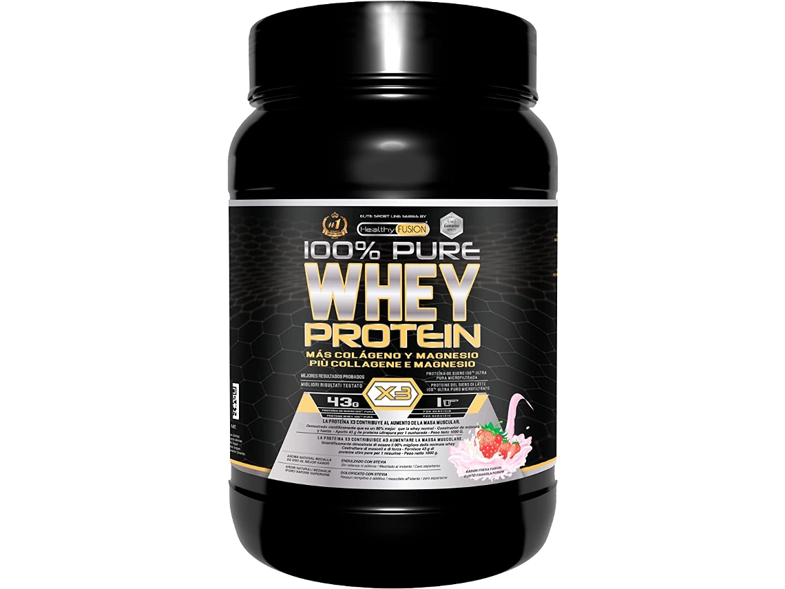 Proteína Whey Fusão Saudável | Proteína pura de soro de leite com colágeno + magnésio