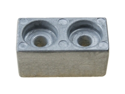 Ânodo de Alumínio Rec6E5-45251-00Al Prateado 100 X 130 Mmrecmar