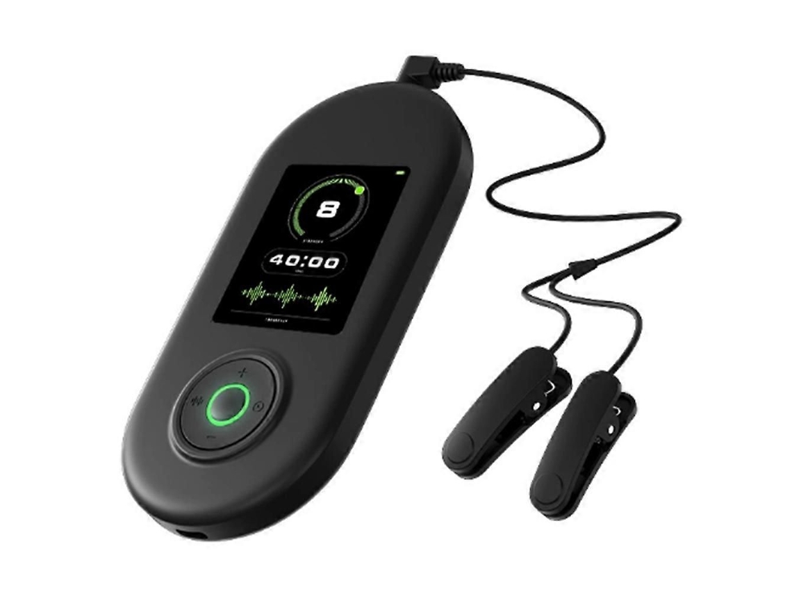 Dispositivo De Auxílio Para Dormir Com Microcorrente, Clipe De Orelha E Aparelho Elétrico Ces Fast Sleep, Monitor De Sono Portátil Inteligente.