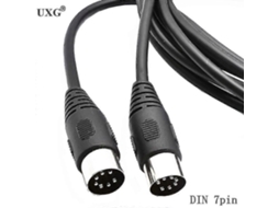 Cabo Pin Din Midi 7 Pinos Din Macho Para Macho Controlador Interface Cabo 1m 1,5m 3m Zy 1,5m Aquaforge