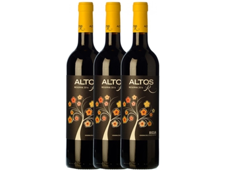 Vinho ALTOS DE RIOJA Altos De Rioja Tempranillo Rioja Reserva (0.75 L - 3 unidades)