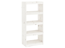 Book Cabinet, Book Cabinets Vidaxl Branco Madeira De Pinho (n/a)