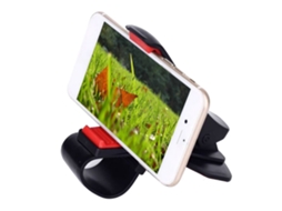 Suporte Universal Para Celular Com Clipe Para Fixação Em Carro