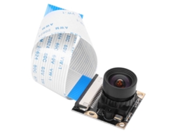 Câmara para Raspberry Pi 4 3B 5MP com visão noturna e ângulo de 100° ajuste de foco 1080p HKJ